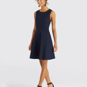 Draper James a line dress. Dark blue. Size 10.